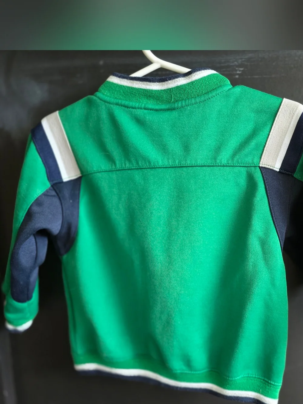 Nike Kids' Green Zip-Up Sweatshirt